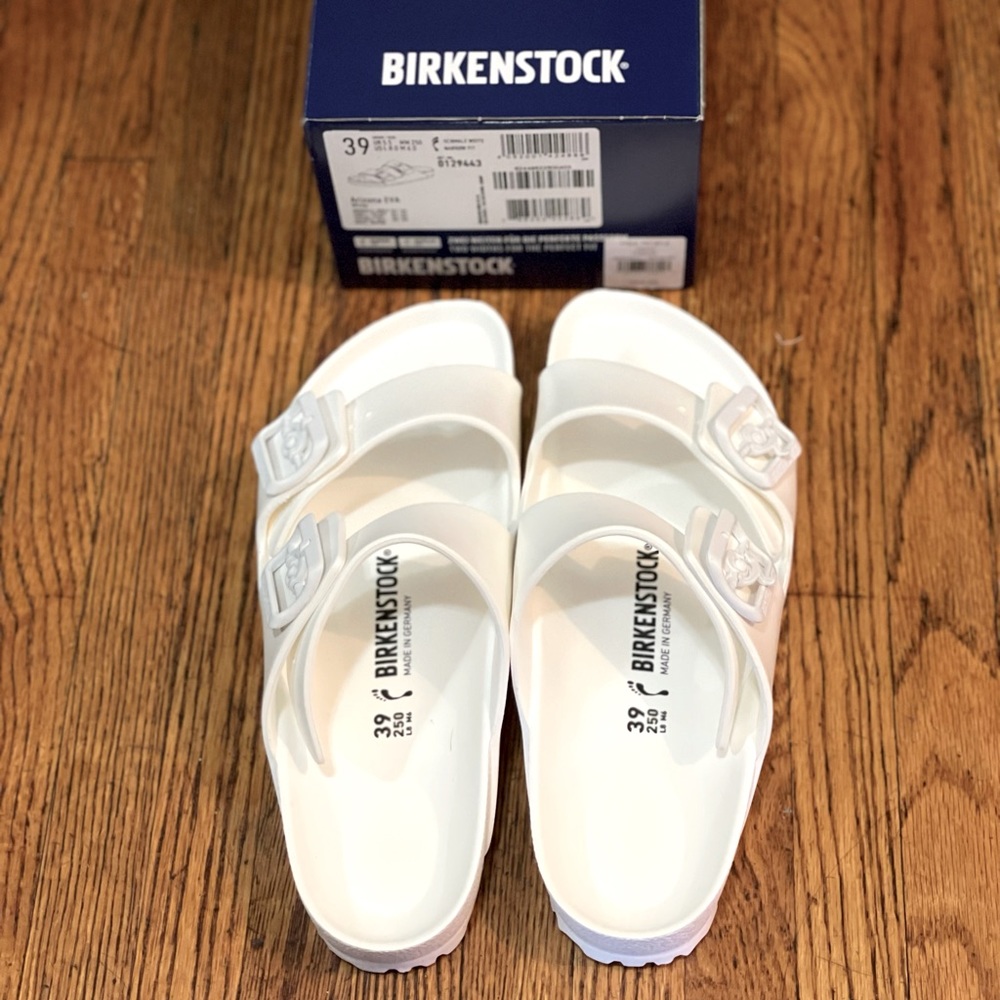 EVA Arizona Sandal- White EU 39, W8-8.5